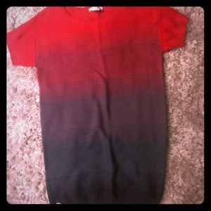 Ombré Lacoste short sleeve dress.